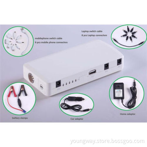 Multifunction Auto Emergency Jump Starter Power Bank with 12,000mAh Capacity